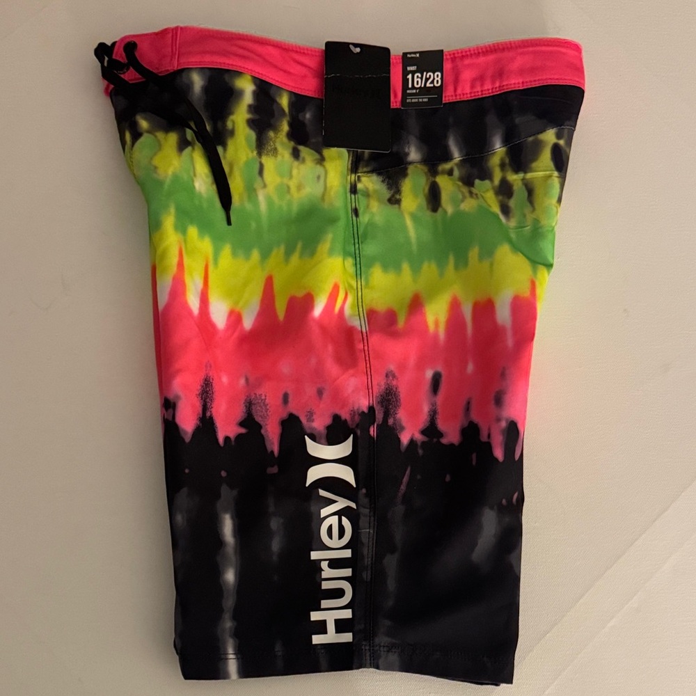 Hurley Board Shorts Boys 16 28 Pink